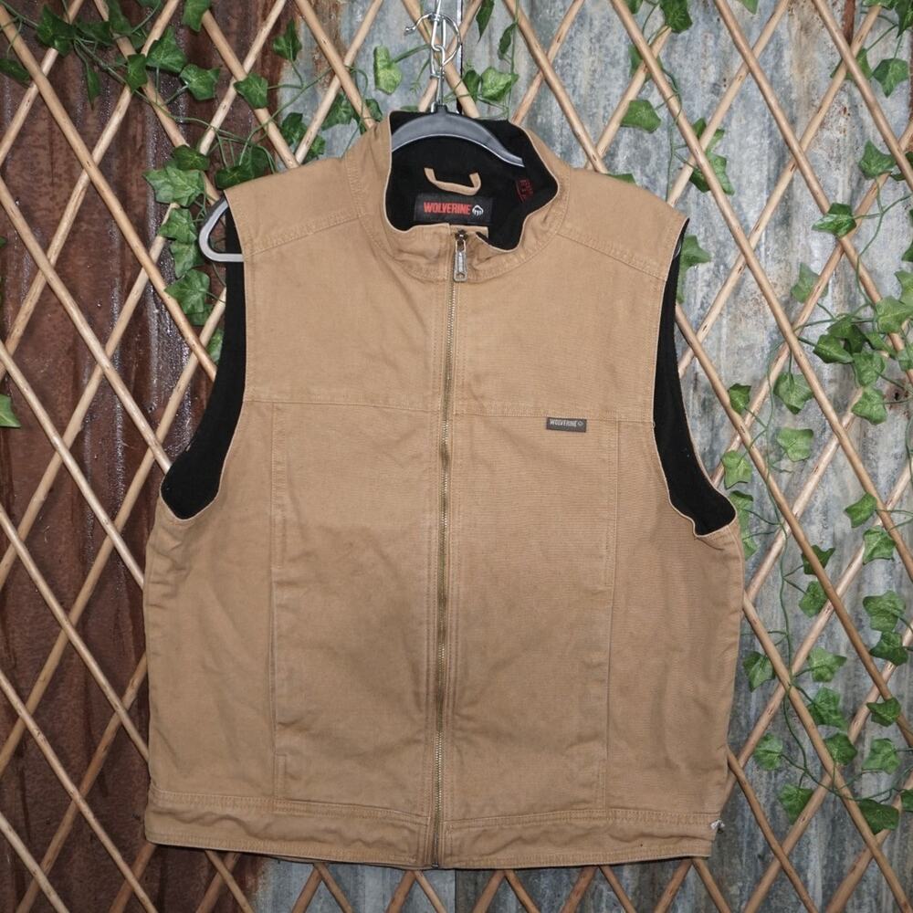 L - Vintage Y2K Wolverine Jackets Coats zip description